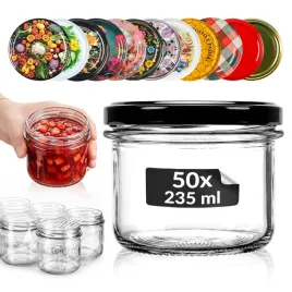 50x-sloiki-szklane-na-miod-dzem-przetwory-kielbase-mieso-235-ml-gratis