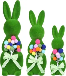 figura-do-ogrodu-domu-figurka-dekoracyjna-39cm-krolik-z-kokarda-zestaw-3szt