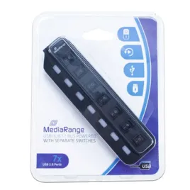 mediarange-mrcs504-huby-i-koncentratory-480-mbit-s-czarny