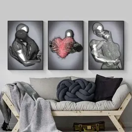 obraz-plakat-na-plotnie-w-ramie-dekoracja-60x80cm-figurka-z-sercem-3szt