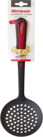 lyzka-cedzakowa-szumowka-kuchenna-plastikowa-322cm-czarno-czerwona