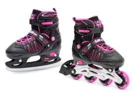 lyzworolki-2w1-regulowane-lyzwy-rolki-rozowe-3-kola-26-29-abec-7-smj-sport