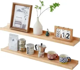 polka-scienna-drewniana-wiszaca-80-cm-regal-debowy-zdstaw-2-szt