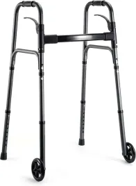 balkonik-rehabilitacyjny-chodzik-dla-seniorow-porecz-dwoma-kolkami-czarny