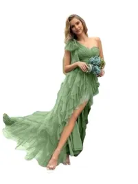shein-damska-suknia-maxi-zielona-z-tiulem-xl-1dd