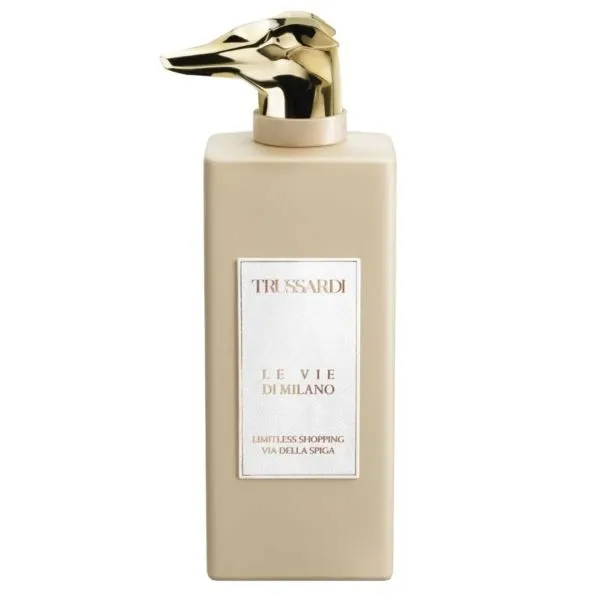 trussardi le vie di milano - limitless shopping via della spiga woda perfumowana 100 ml  tester   