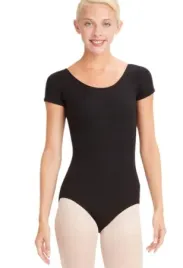 capezio-czarne-body-z-krotkim-rekawem-i-okraglym-dekoltem-s-j7a