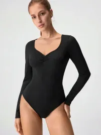 shein-czarne-body-z-dlugim-rekawem-i-marszczeniem-przy-dekolcie-m-1la