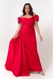 czerwona-sukienka-wieczorowa-plus-size-z-bufiastymi-rekawami-38-5ga