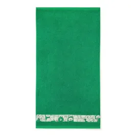 recznik-50x70-slames-zwierzatka-malachit-zielony-frotte-bawelniany