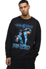 boohooman-bluza-meska-czarna-z-nadrukiem-sub-zero-dlugi-rekaw-z3a