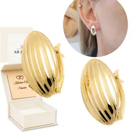 zlote-kolczyki-585-diamentowane-blyszczace-owalne-elegancki-prezent-grawer