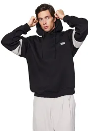 trendyol-man-czarna-bluza-meska-z-kapturem-kontrastowe-wstawki-xxl-5da