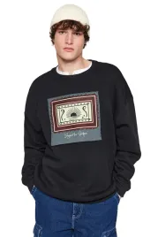 trendyol-man-bluza-meska-czarna-z-nadrukiem-wkladana-przez-glowe-l-5da