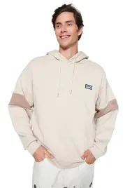 trendyol-man-czarna-bluza-meska-z-kapturem-z-kontrastowymi-wstawkami-m-5da