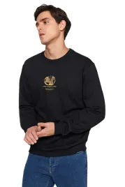 trendyol-man-bluza-meska-czarna-z-nadrukiem-i-okraglym-dekoltem-m-5da