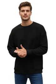 trendyol-man-meska-bluza-z-okraglym-dekoltem-czarna-z-faktura-m-5da