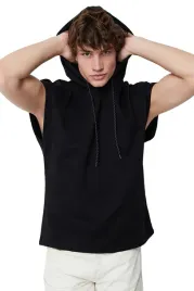 trendyol-man-czarna-meska-bluza-bez-rekawow-z-kapturem-xl-5da