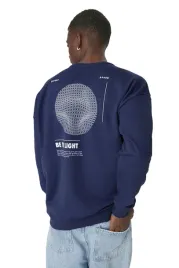 trendyol-man-bluza-meska-granatowa-z-nadrukiem-dlugi-rekaw-xl-5da