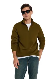 trendyol-man-bluza-meska-z-zamkiem-i-stojka-kolor-brazowy-xl-5da