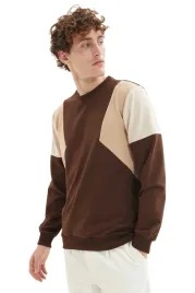 trendyol-man-bluza-meska-brazowa-bezowa-wielokolorowa-xs-5da