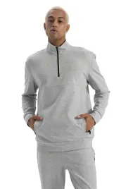 defacto-bluza-meska-szara-z-polgolfem-i-zamkiem-dlugi-rekaw-xs-5da