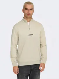 only-sons-kremowa-bluza-meska-z-nadrukiem-i-polgolfem-m-6fa
