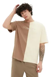 trendyol-man-dwukolorowy-t-shirt-meski-braz-bez-okragly-dekolt-s-5da