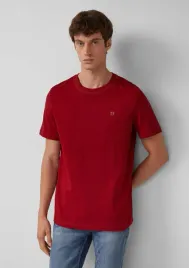 s-oliver-czerwony-t-shirt-meski-z-bawelny-z-logo-na-piersi-m-7aa