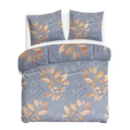 posciel-220x200-niebieska-bezowe-liscie-cottonlove