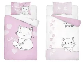 posciel-90x120-kotka-meow-meow-rozowa-jasna-dziecieca-do-lozeczka