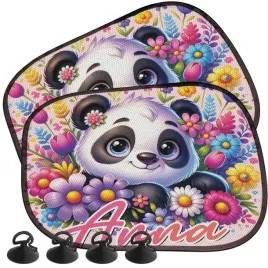 zaslonki-przeciwsloneczne-do-auta-panda-mis-misie-imie-prezent-dla-dziecka