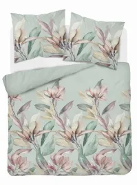 posciel-satynowa-160x200-szalwiowa-kwiaty-i-liscie-home-elegance