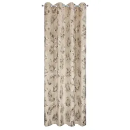 zaslona-140x250-gloria-2-bezowa-szampanska-liscie-welurowa