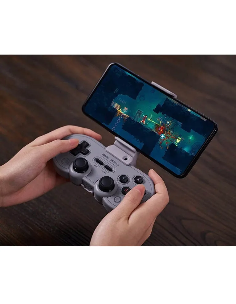 8bitdo-sn30-pro-szary-pc-switch-android-mac-efekt-halla