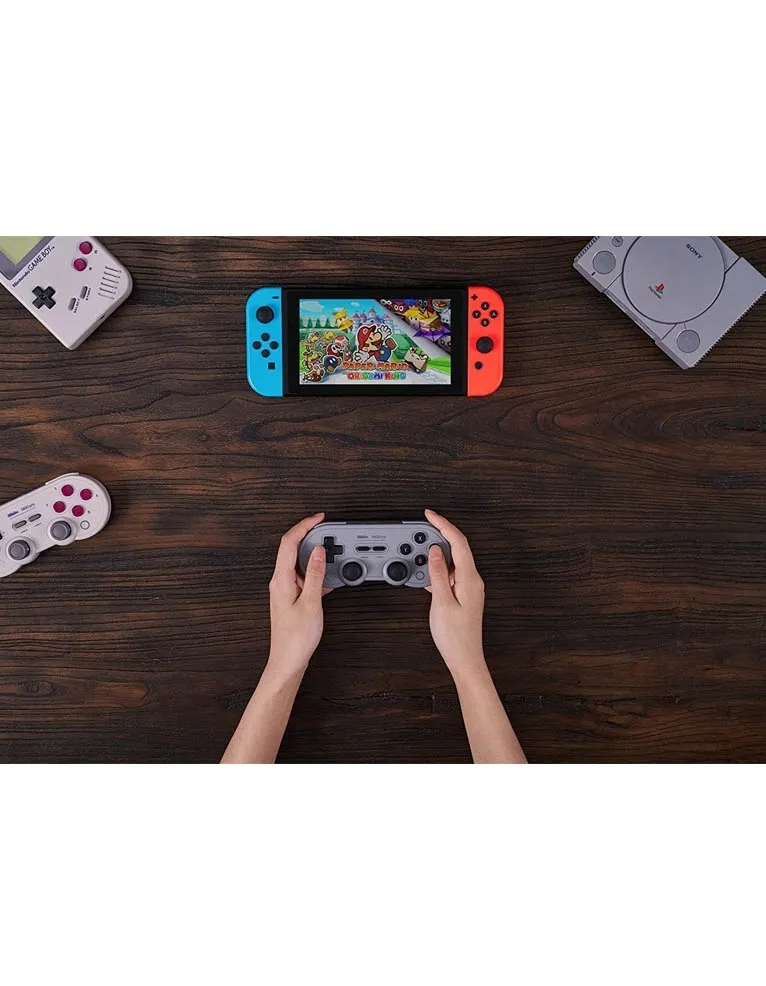 8bitdo-sn30-pro-szary-pc-switch-android-mac-efekt-halla