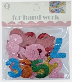 naklejki-samoprzylepne-piankowe-kolorowe-brokatowe-cyfry-cyferki-mix-10-g
