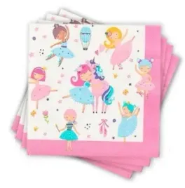 papierowe-jednorazowe-serwetki-na-urodziny-little-ballerina-12-szt-33-cm