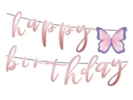 baner-girlanda-na-urodziny-happy-birthday-rozowy-napis-motyl-motylek