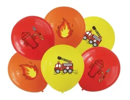 zestaw-balonow-straz-pozarna-hydrant-ogien-dla-malego-strazaka-30-cm-6-szt