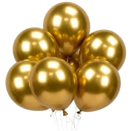 balony-chromowane-shiny-10-cali-zlote-5-szt-glossy-sylwester-wesele-chrzest