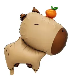balon-foliowy-kapibara-brazowa-zwierzeta-na-urodziny-przyjecie-90-x-60-cm