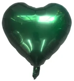 balon-foliowy-metaliczny-butelkowa-zielen-serce-serduszko-metaliczne-45-cm