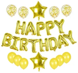 urodziny-napis-happy-birthday-gold-balony-konfetti-zestaw-balonow-zlote