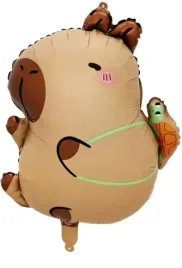 balon-foliowy-kapibara-brazowa-zwierzeta-na-urodziny-przyjecie-55-x-50-cm