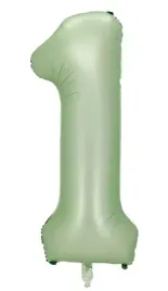 balon-foliowy-cyfra-jeden-1-urodziny-100cm-jasny-zielony-mietowy-oliwkowy