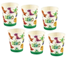 papierowe-kubeczki-kubki-urodzinowe-w-dinozaury-z-dinozaurami-zestaw-6-szt