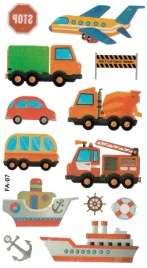 tatuaze-zmywalne-samochody-samolot-statek-autobus