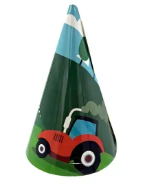 czapeczki-papierowe-urodzinowe-traktor-farma-6-szt-czapka-na-urodziny