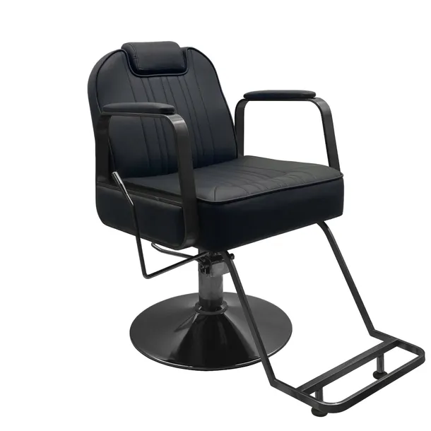 FOTEL BARBERSKI FRYZJERSKI HYDRAULICZNY DO SALONU FRYZJERSKIEGO PREMIUM BL